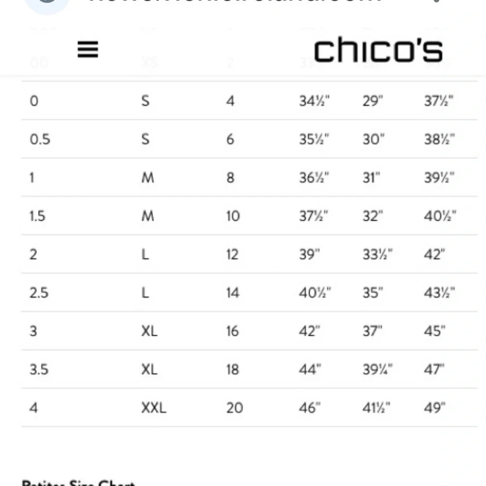 Chicos chico’s black